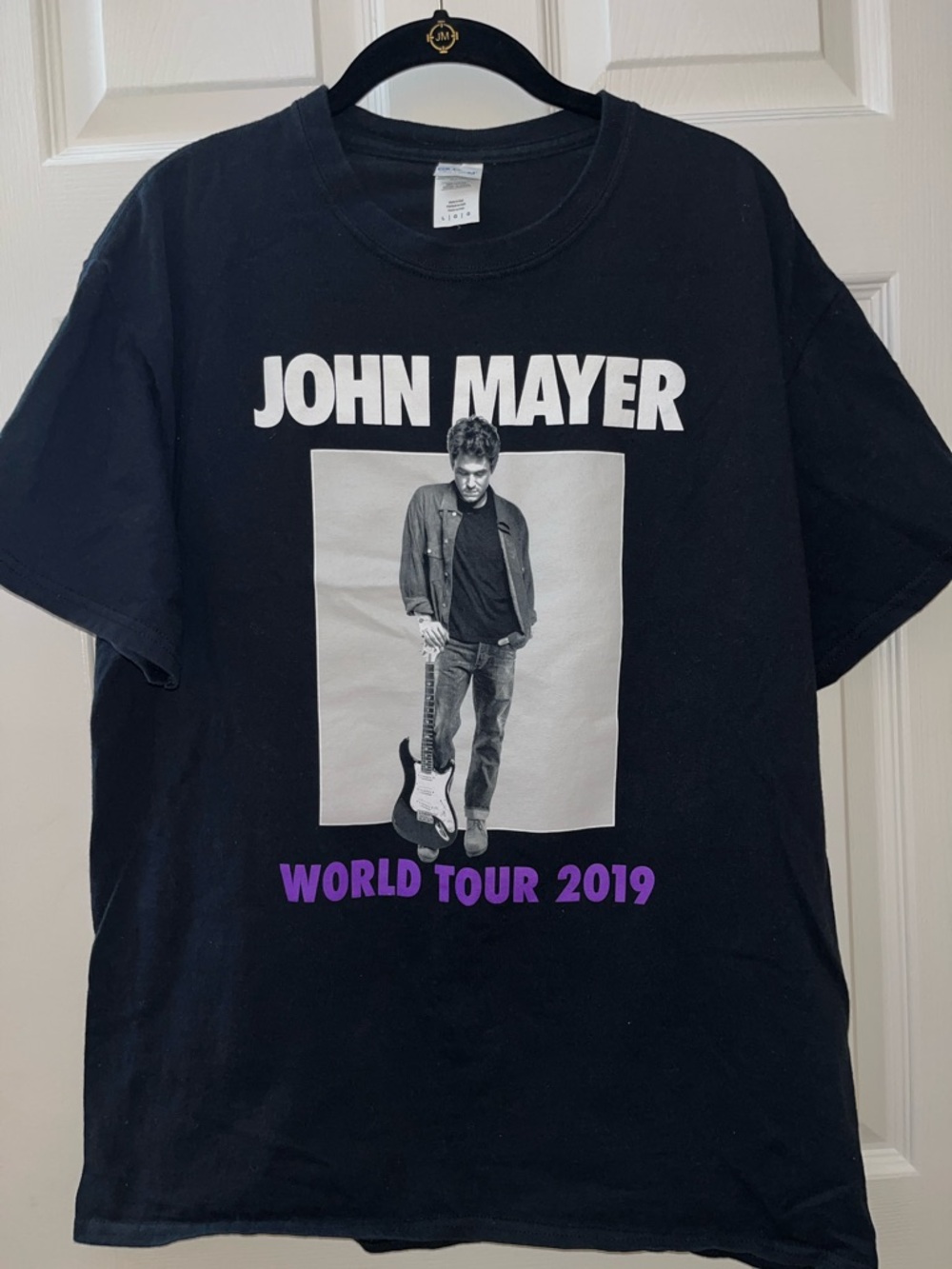 John Mayer Black World Tour 2019 Short Sleeve Tee